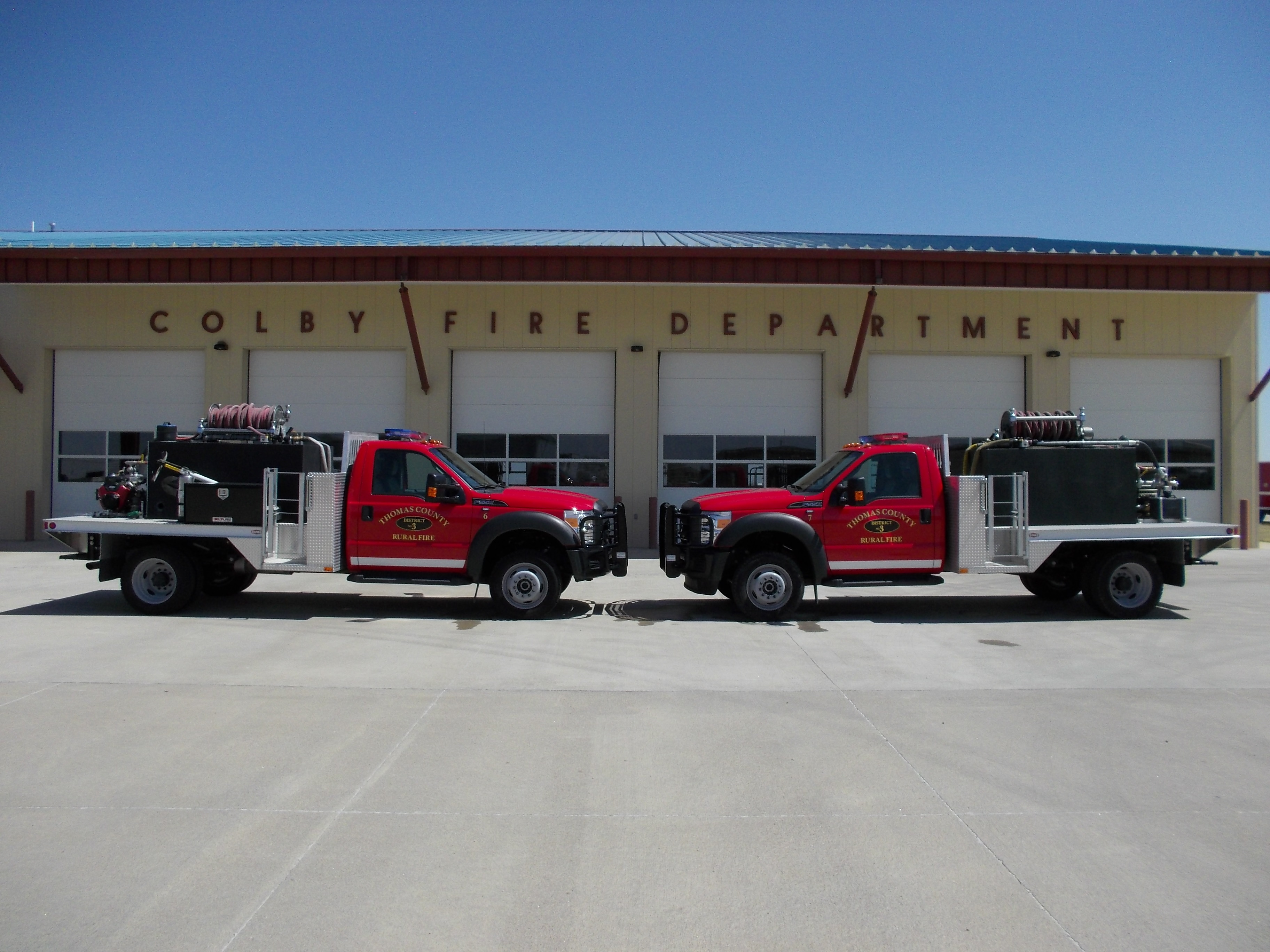 Brush Trucks 6 and 7